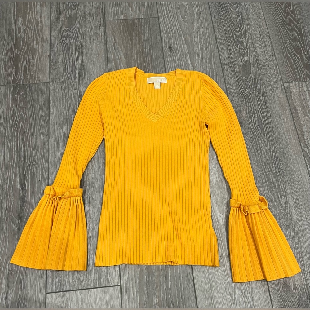 MICHAEL Michael Kors Knit Bell Sleeve Sweater